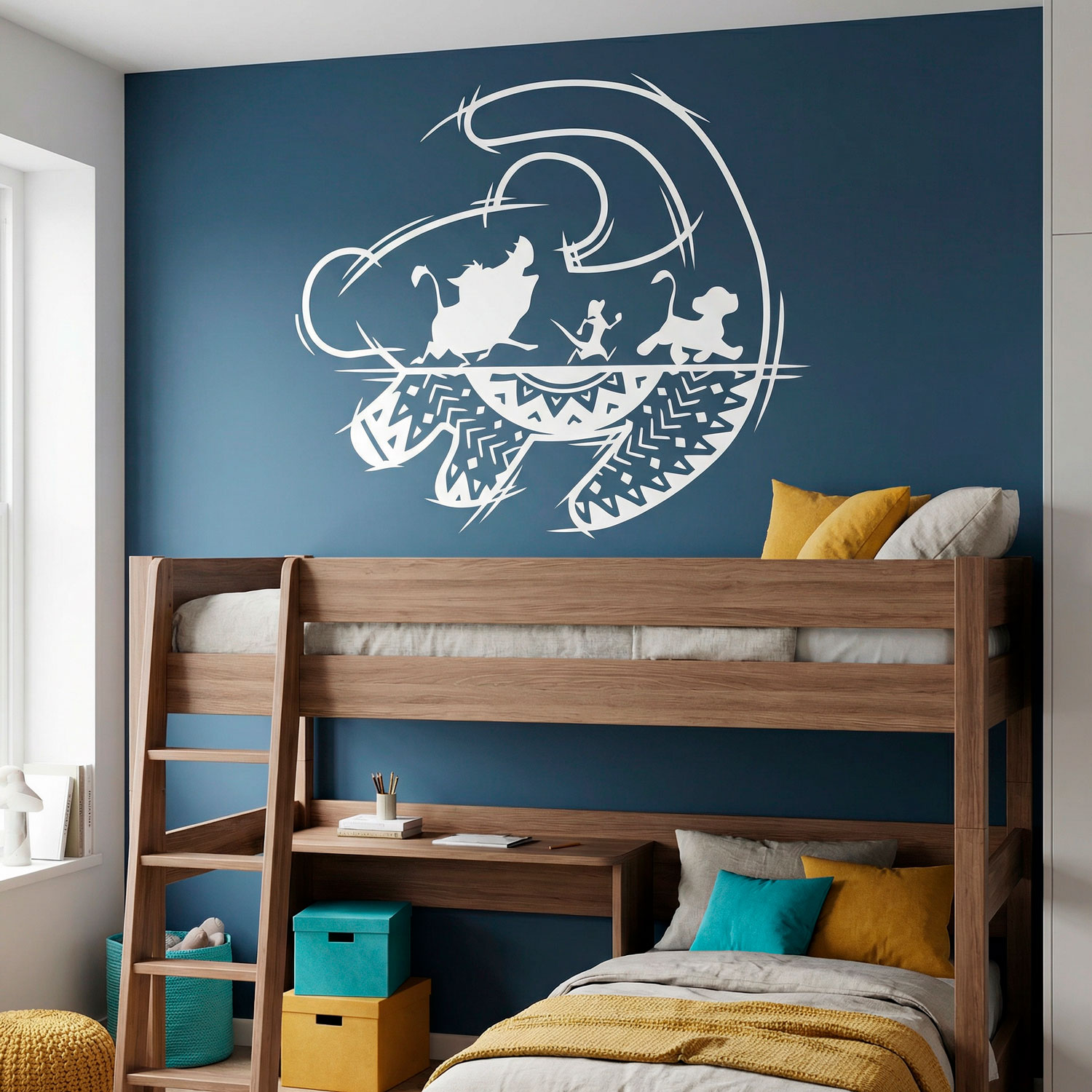 Adesivi per Bambini: L'arte The Lion King