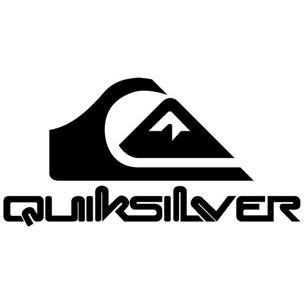 Adesivi Murali: Quicksilver logo Bigger