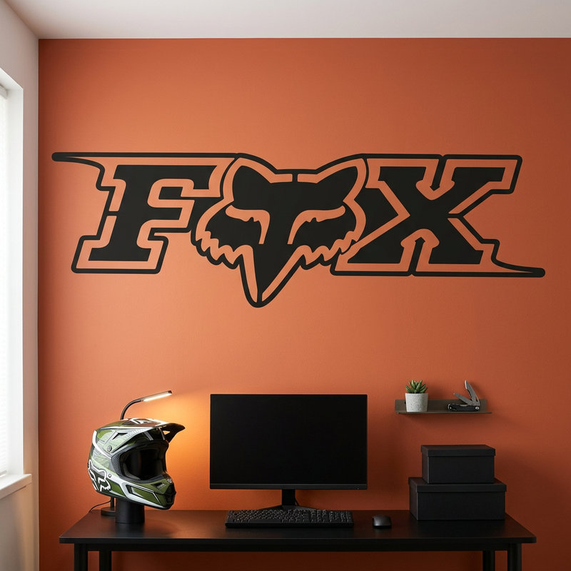 Adesivi Murali: Fox orizzontale