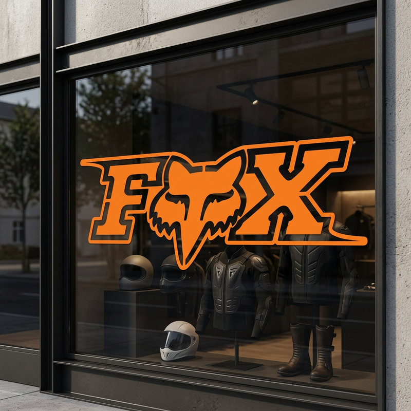 Adesivi Murali: Fox orizzontale