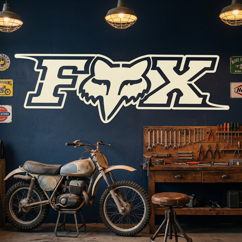 Adesivi Murali: Fox orizzontale