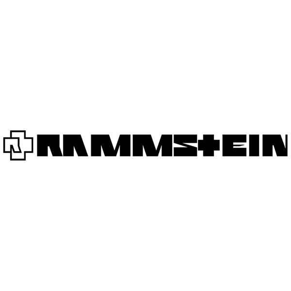 Adesivi per Auto e Moto: Rammstein Classic Bigger