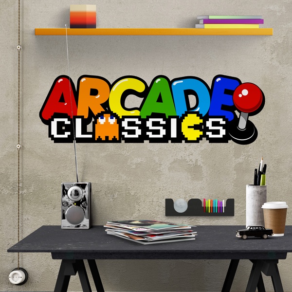 Adesivi Murali: Arcade Classics Bigger 1