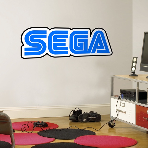 Adesivi Murali: Logo Sega Bigger