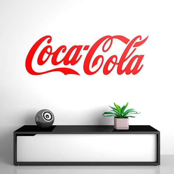 Adesivi Murali: Coca Cola Bigger