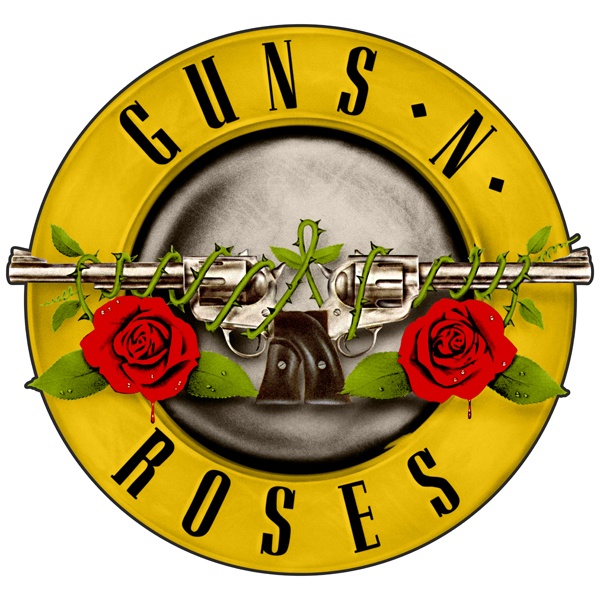 Adesivi Murali: Guns n Roses Bigger