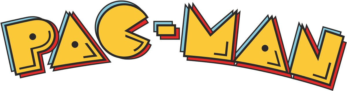 Adesivi Murali: Lettere Pac- Man 0