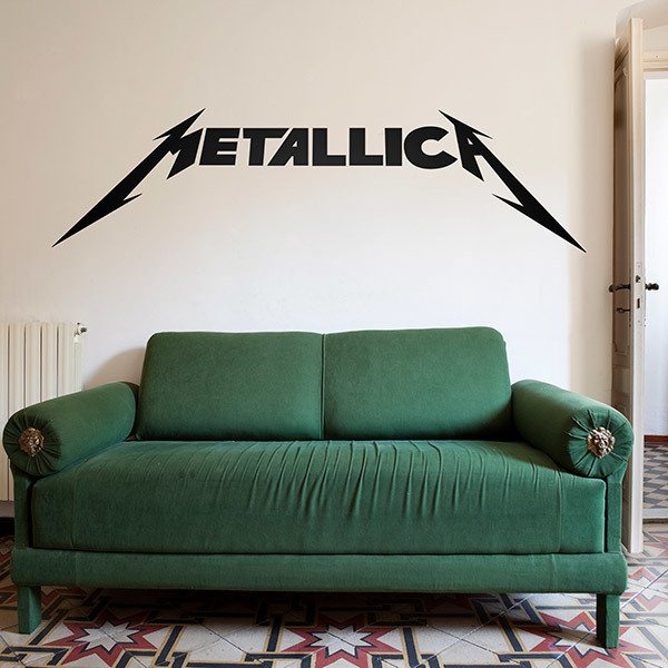 Adesivi Murali: Metallica Bigger
