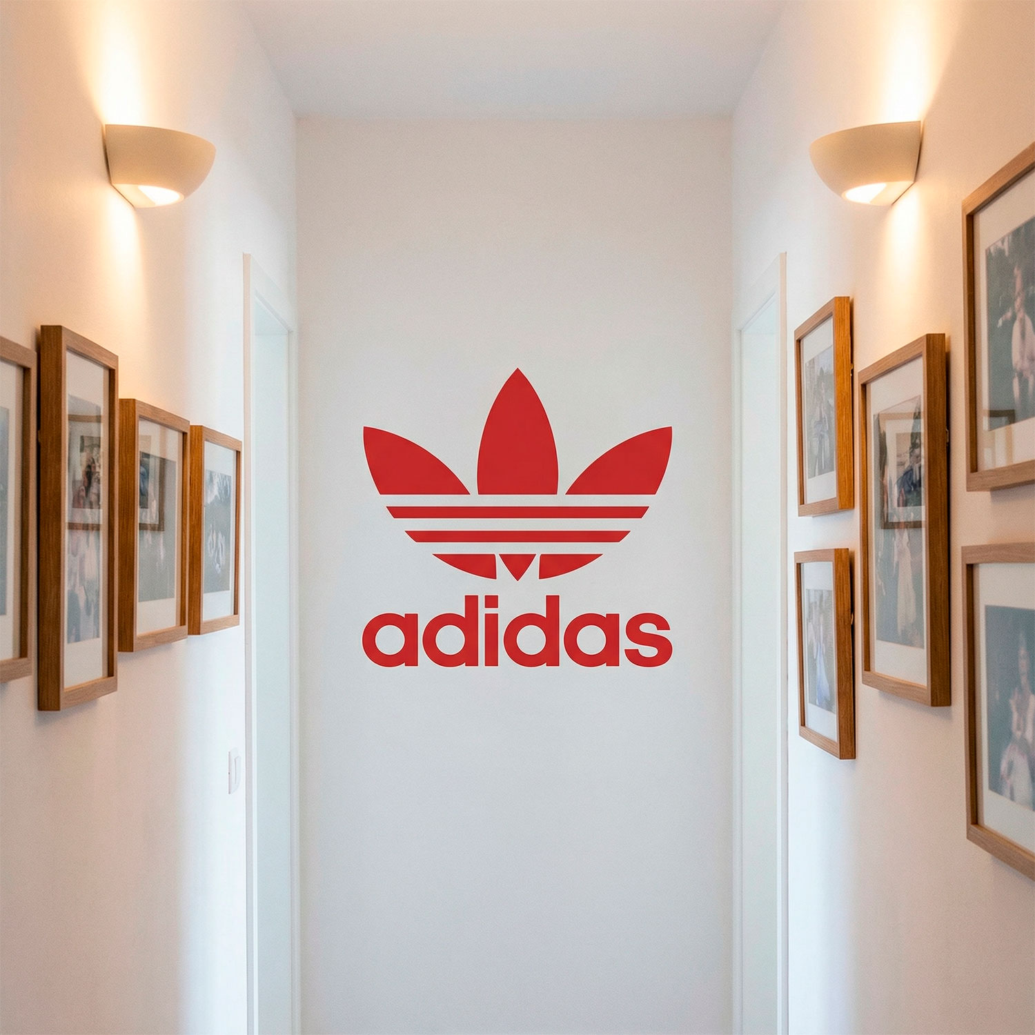 Adesivi Murali: Primo logo di Adidas