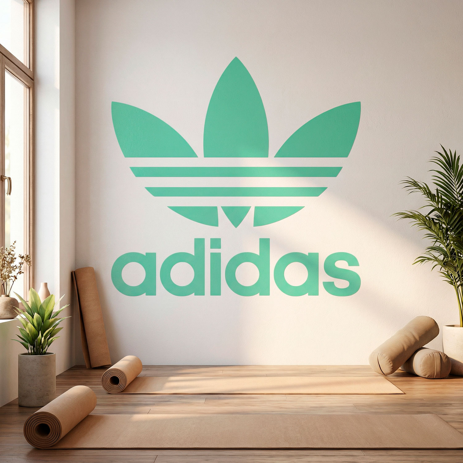 Adesivi Murali: Primo logo di Adidas