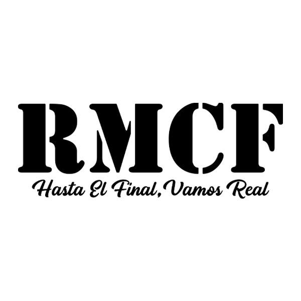 Adesivi Murali: RMCF Fino alla fine, forza Real