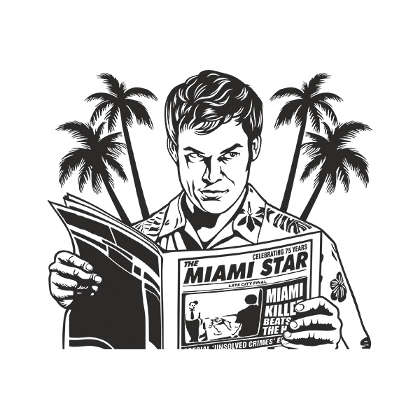 Adesivi Murali: Dexter Morgan