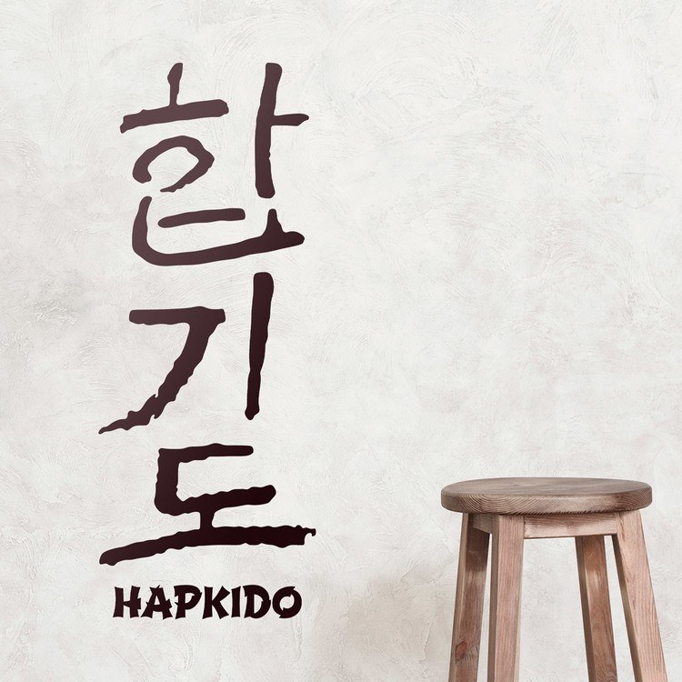 Hapkido, caratteri coreani 0
