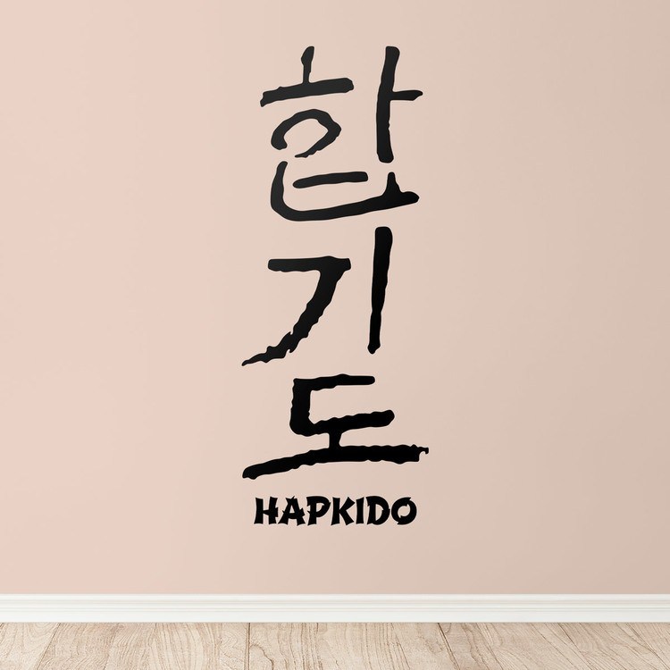 Hapkido, caratteri coreani 2