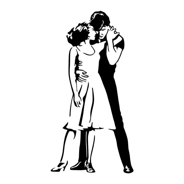 Adesivi Murali: Danza Iconica di Dirty Dancing