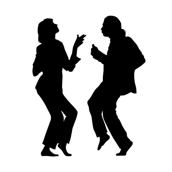 Adesivi Murali: Danza Pulp Fiction Mia e Vincent