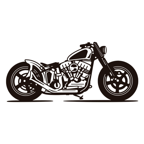 Adesivi Murali: Moto Chopper