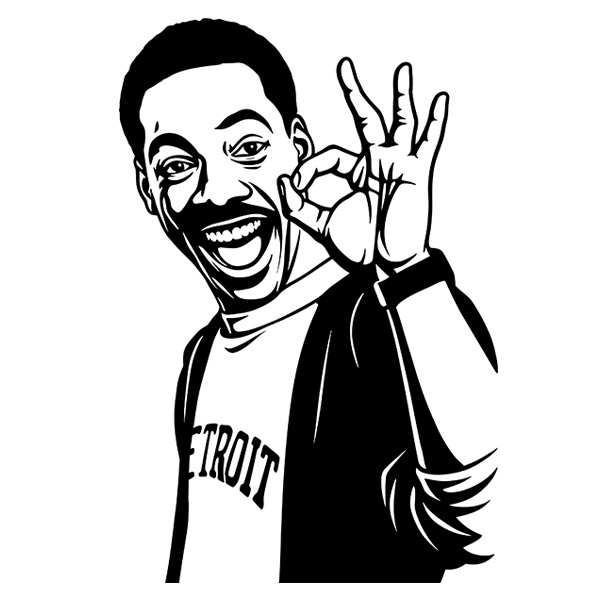 Adesivi Murali: Eddie Murphy