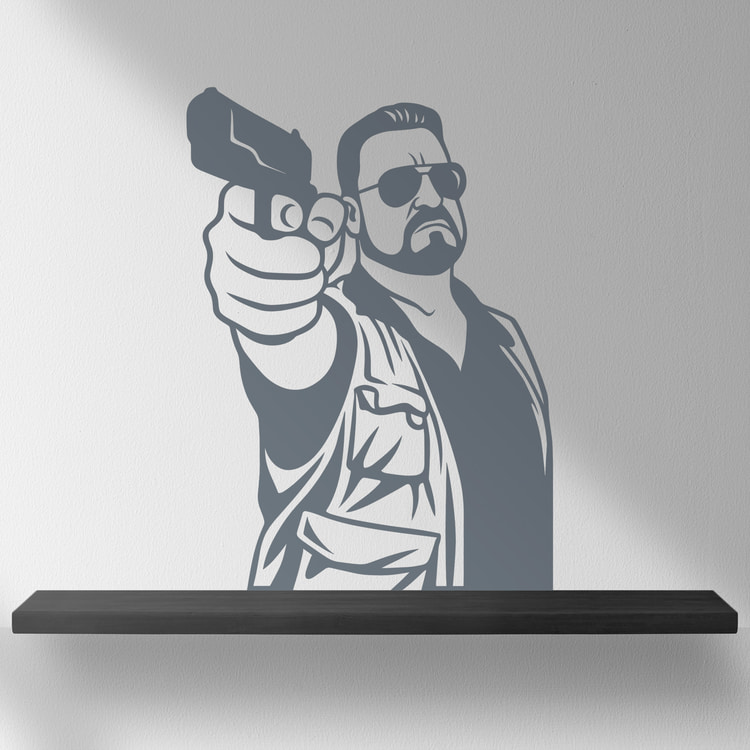 Adesivi Murali: Walter Sobchak - Il grande Lebowski