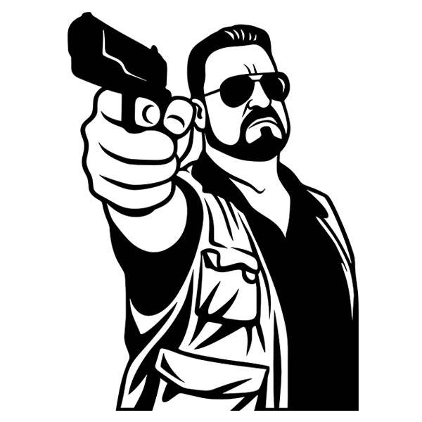 Adesivi Murali: Walter Sobchak - Il grande Lebowski