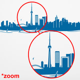 Adesivi Murali: Skyline Toronto 2