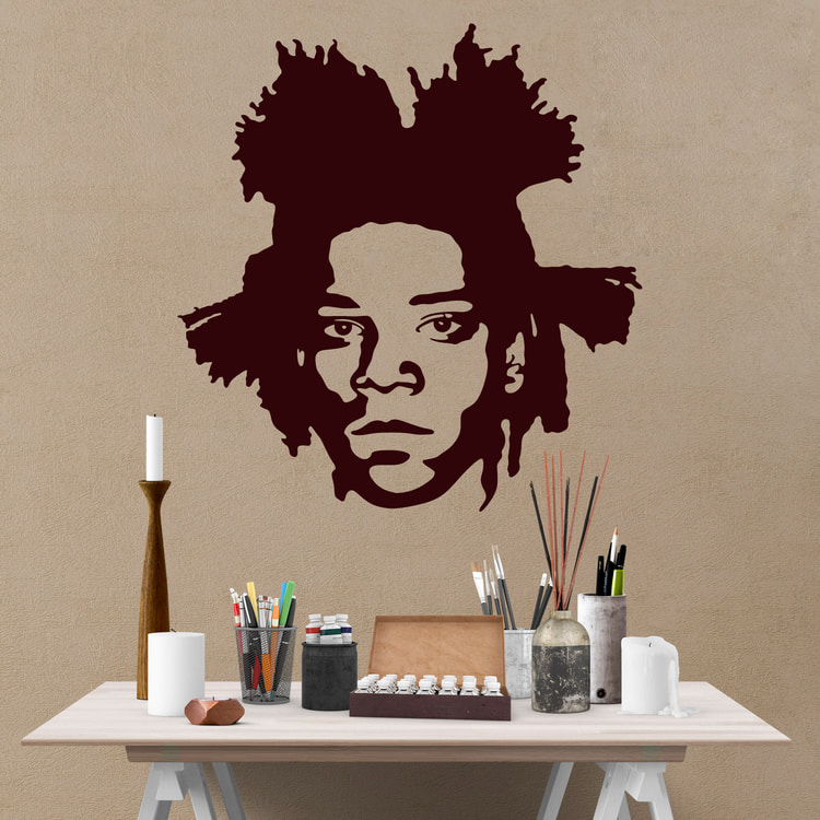 Adesivi Murali: Jean-Michel Basquiat