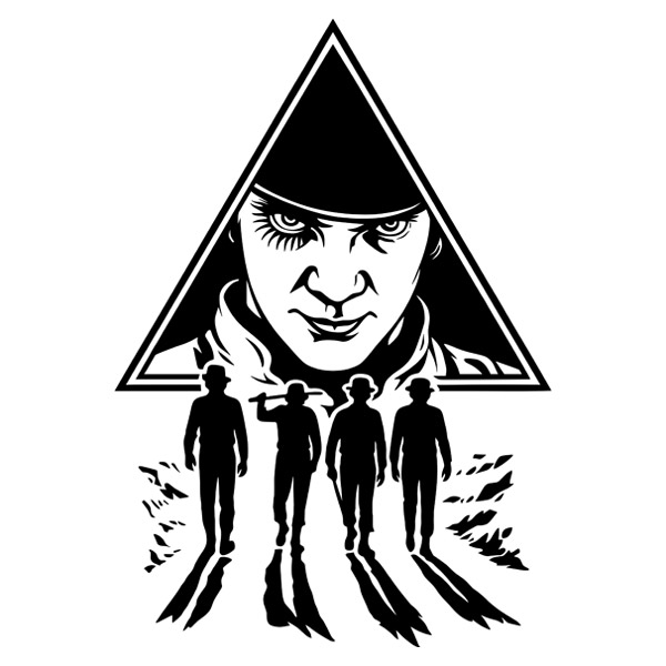 Adesivi Murali: A Clockwork Orange