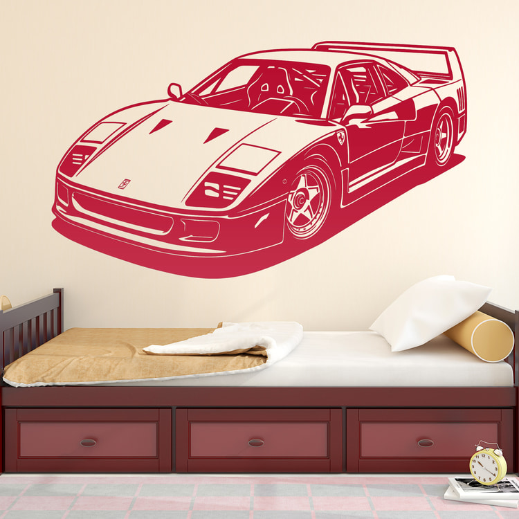 Adesivi Murali: Ferrari F-40