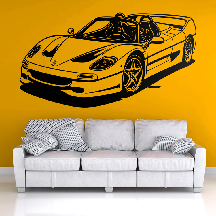 Adesivi Murali: Ferrari F-50