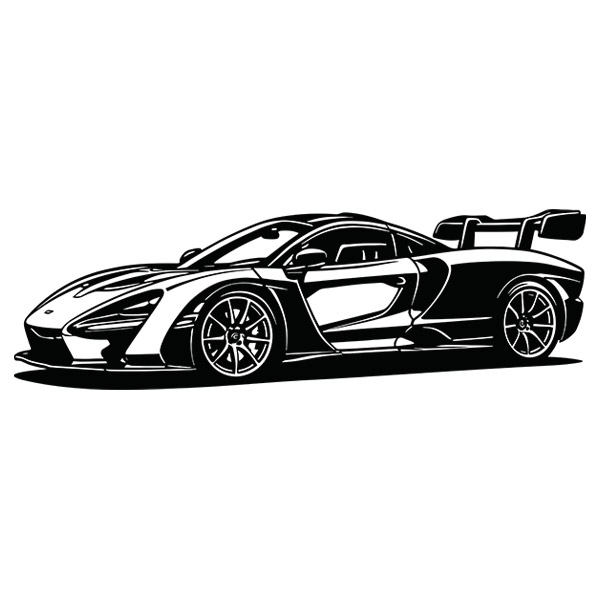 Adesivi Murali: McLaren Senna