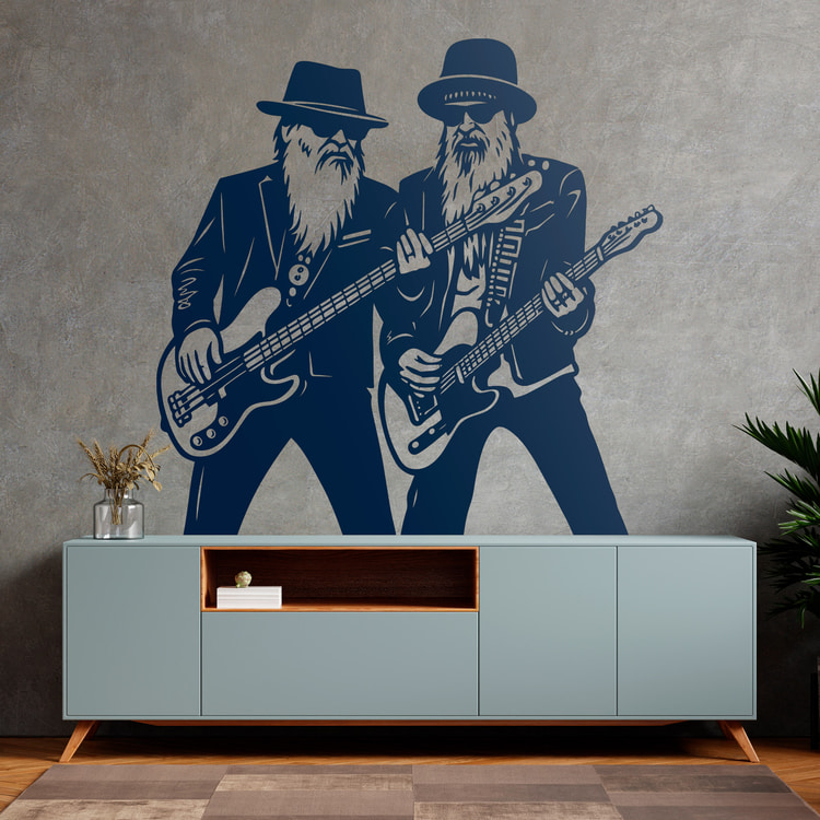 Adesivi Murali: ZZ Top