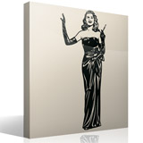 Adesivi Murali: Gilda - Rita Hayworth 2