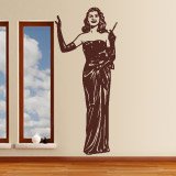 Adesivi Murali: Gilda - Rita Hayworth 4