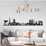 Adesivi Murali: Paris Skyline 4