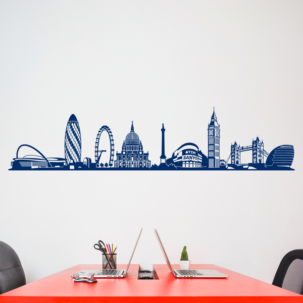 Sticker murale Skyline di Londra