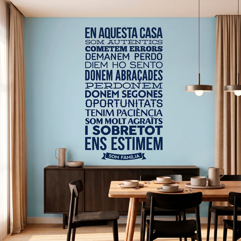 En aquesta casa som aut&egrave;ntics 8/8