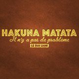 Adesivi Murali: Hakuna Matata in francese 3