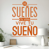 Adesivi Murali: No sueñes tu vida... 3