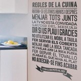 Adesivi Murali: Regole della cucina - Catalano 2