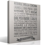 Adesivi Murali: Regole de la Cucina 3