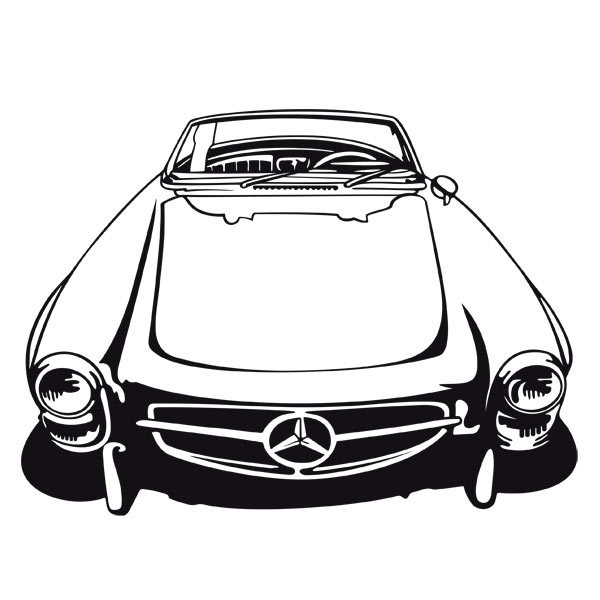 Adesivi Murali: Mercedes-Benz 300 SL