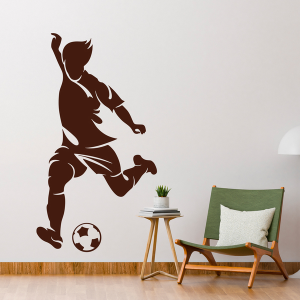 Adesivi Murali: Giocatore di calcio