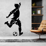 Adesivi Murali: Giocatore di calcio 3