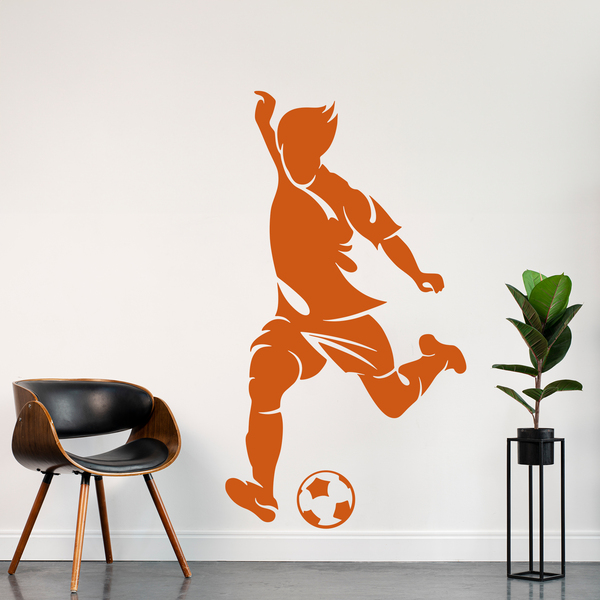 Adesivi Murali: Giocatore di calcio