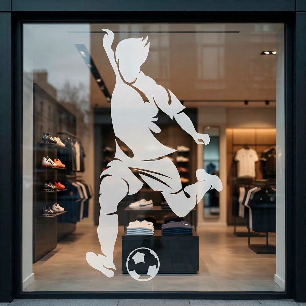 Adesivi Murali: Giocatore di calcio