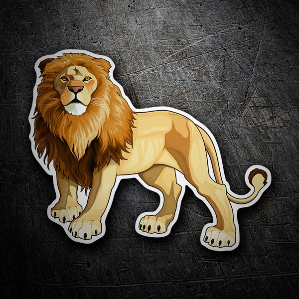 Adesivi per Auto e Moto: Il re leone
