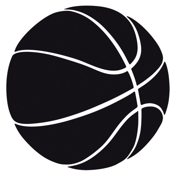 Adesivi Murali: Pallone da Basket