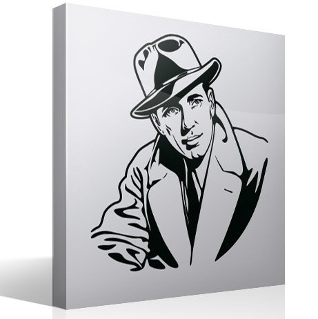 Adesivi Murali: Humphrey Bogart