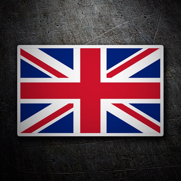 Adesivi per Auto e Moto: Bandiera del Regno Unito 1