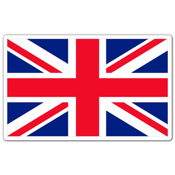 Adesivi per Auto e Moto: Bandiera del Regno Unito